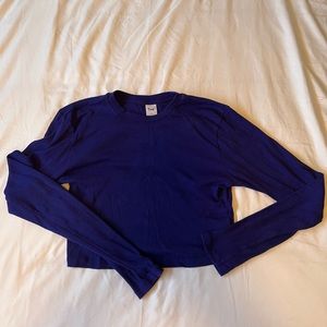 TNA long sleeve crop size L